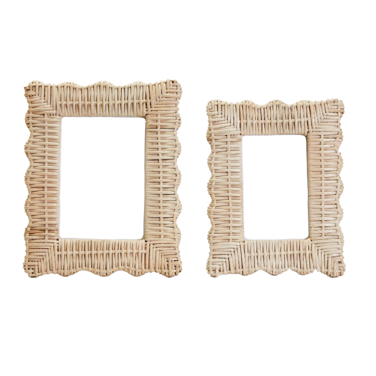 Woven Rattan Frame – 305 Deco Living & Co. LLC